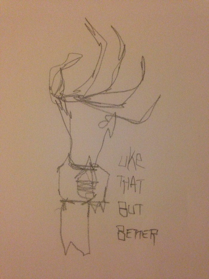 XCOPY sketch posted to Tumblr in 2016